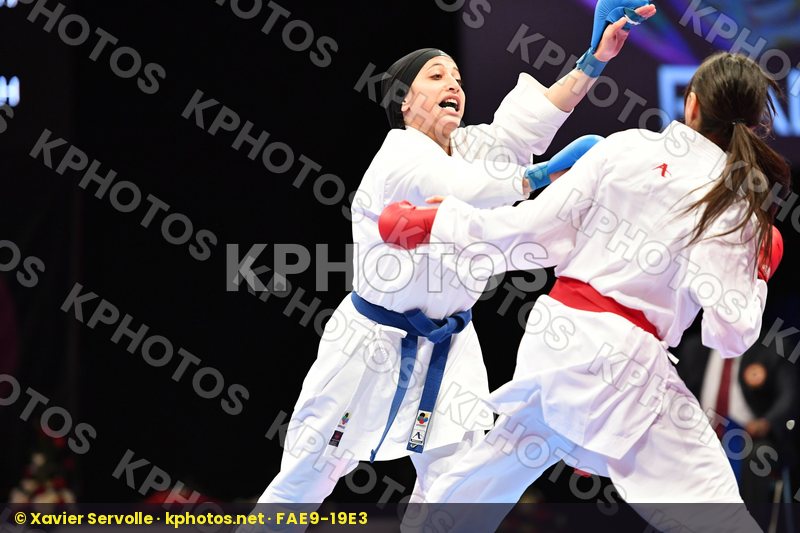 Attia Yassmin Egypt Female kumite -55 kg Shaaban Aya