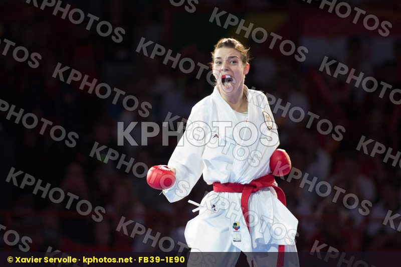 -50 Kg Austria Dubai Female final kumite Plank Bettina Radwan Ra