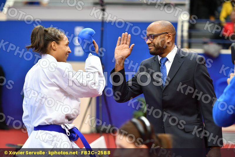 Beaudry Olivier coach Female kumite 68+ kg Florentin Anne laure