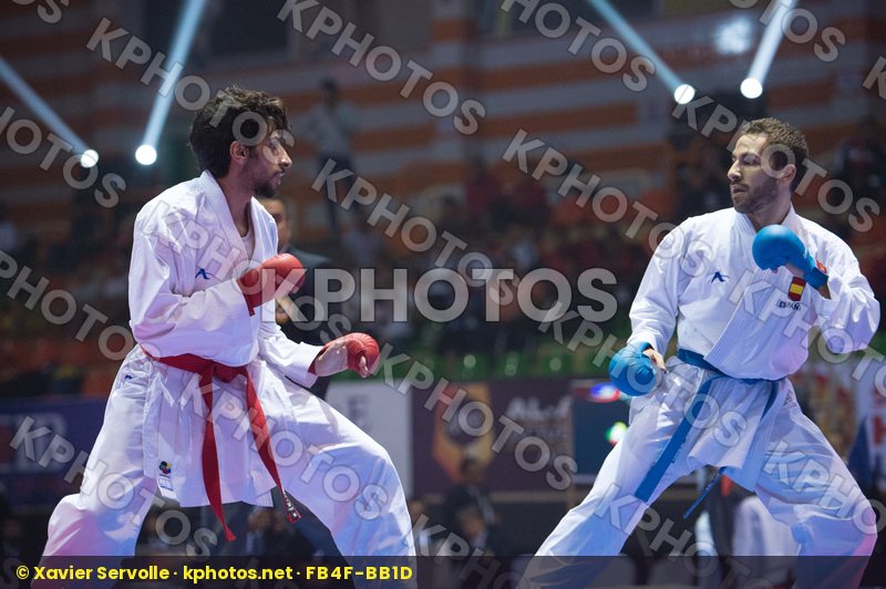 -60 kg Almalki Abdulhadi final Gomez Garcia Matias kumite Saudi