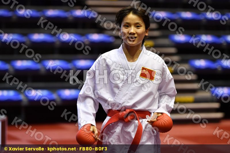China Female kumite -50 kg Li Ranran