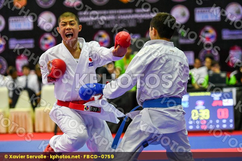 Cadet Kumite Male -52 Kg Japan Kazakhstan Marat Azamat Sakai Ken