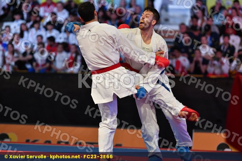 Aktas Ugur Greece Male kumite -84 kg Turkey Tzanos Georgios