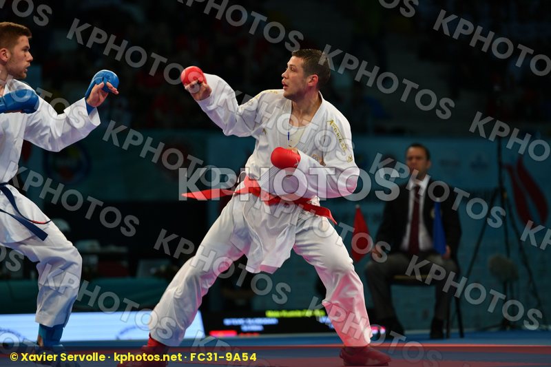 Bitevic Slobodan Hungary Male kumite 84+ kg Molnar Daniel Serbia