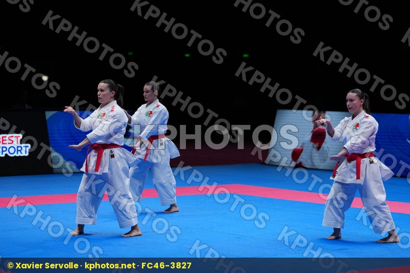 PORTUGAL in Team Female Kata - Final Bout