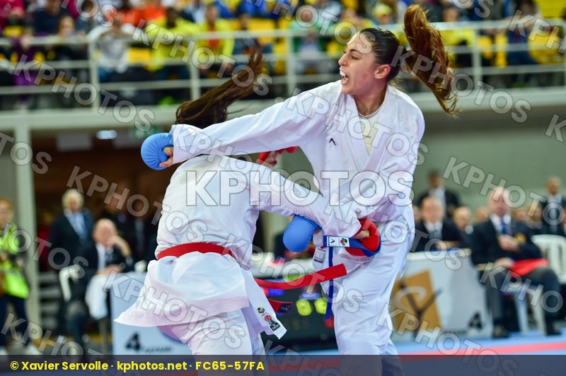 +68 Kg DaeDo Female Ferracuti Clio Italy Kumite Spain Torres Gar