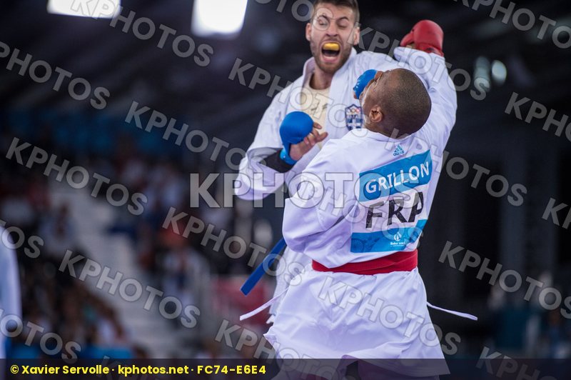 -84 kg day2 France Greece Grillon Kenji kumite qualification Tza