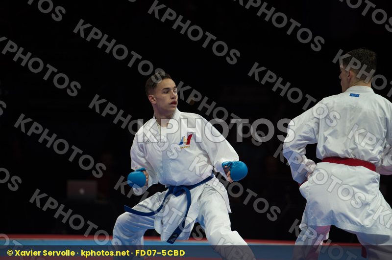 -67 Kg dacosta steven de vivo gianluca final france italy kumite