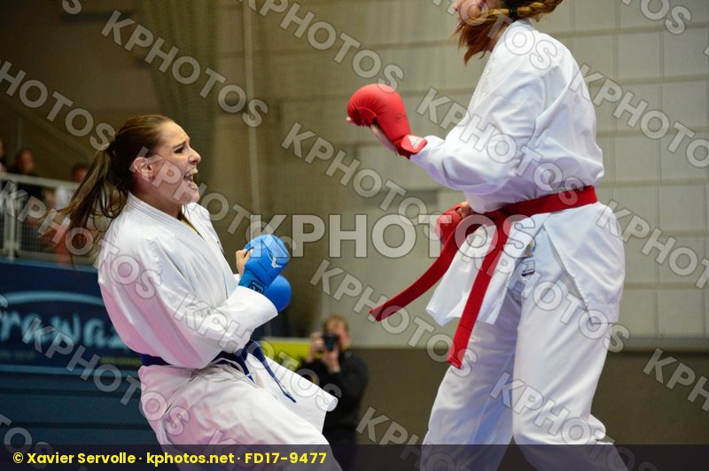 female kumite -68 kg no debatty luana buchinger alisa belgium au