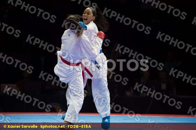 -61 Kg Coban Merve Female final france Ignace Lucie kumite Turke