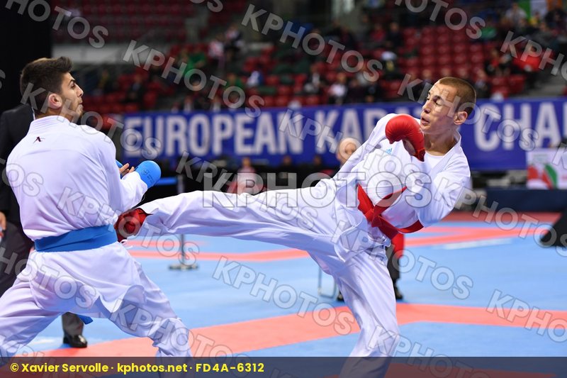Dulovic Nenad Montenegro Samdan Eray Turkey U21 kumite male -60