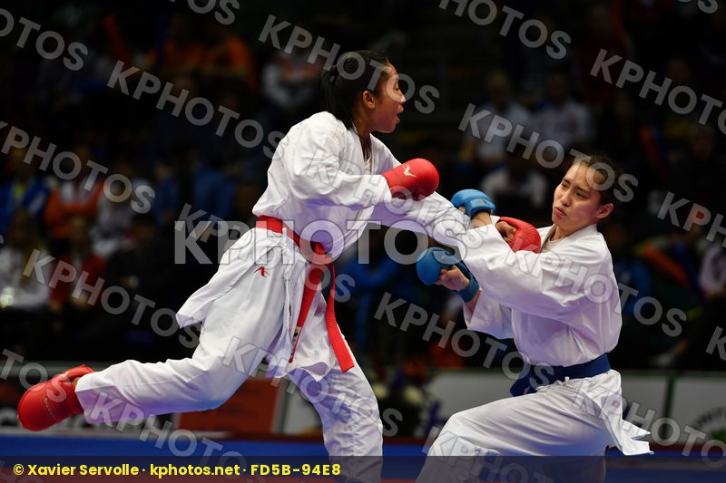 Coky Cokorda Istri Female kumite -55 kg Indonesia Kazakhstan Muk