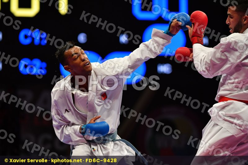 Hammi Ahmed Male kumite -75 kg Messaoudi Reda Morocco