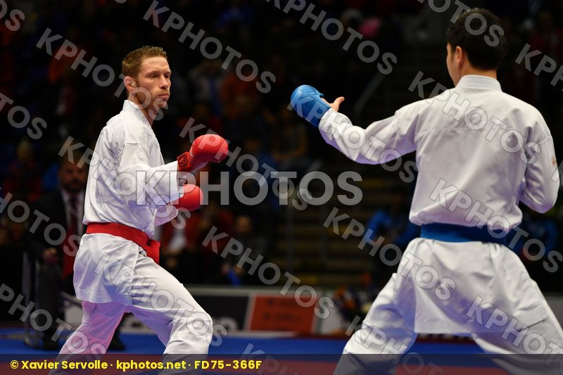 Belgium Dasoul Michael Japan Male kumite -60 kg Sago Naoto