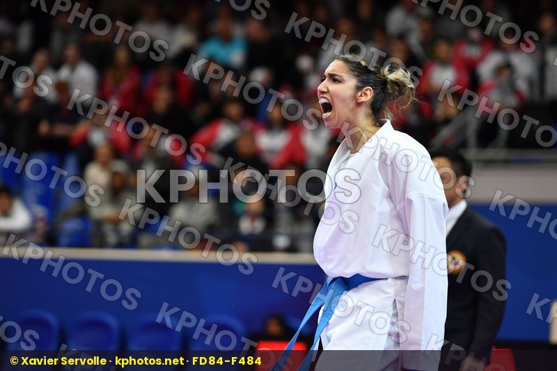 England Female kumite -68 kg France Karwacinski Kate Matoub Lamy