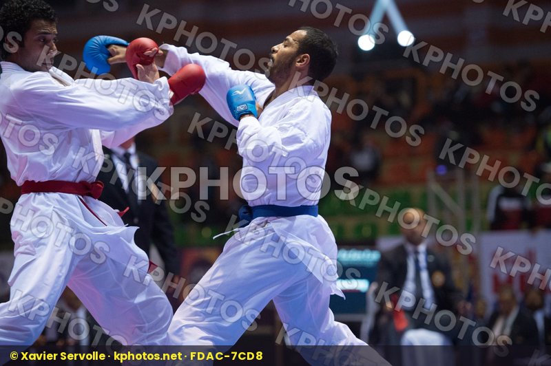 -75 kg Abdel Rahman Omar Alkhalifah Majed Egypt final kumite Sau