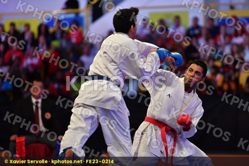 Ali pour Saeid Greece Iran Male kumite -67 kg Xenos Dionysios