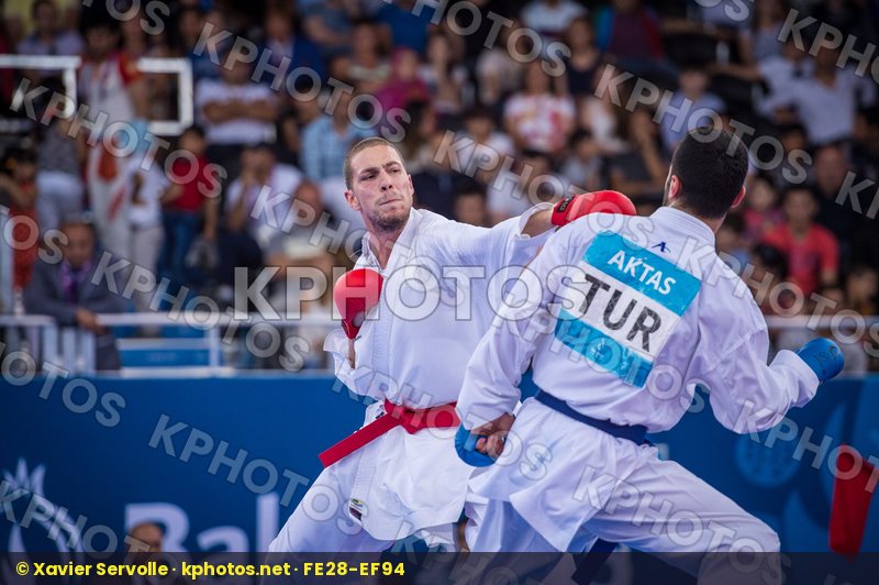 -84 kg Aktas Ugur bronze Karaqi Alvin Kosovo kumite Turkey