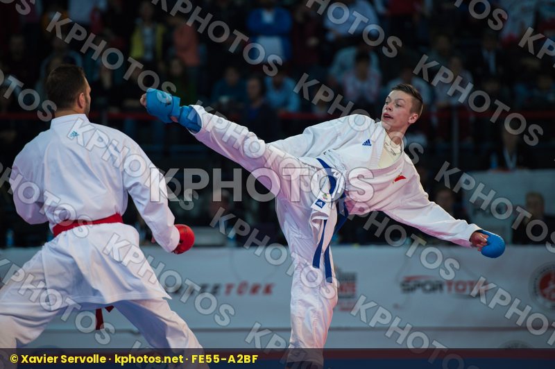finals France kumite Lebrun Lou male team Turkey Yagci Serkan