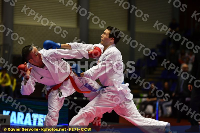 Costa Logan France Male kumite -75 kg Scott Thomas United states