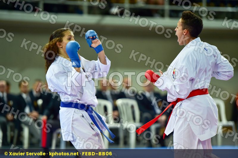 -50 Kg Bouderbane Sophia Female France Kumite Morales Ozuna Gema