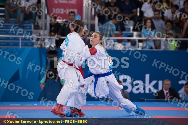 -55 kg Croatia finals France Kovacevic Jelena kumite Thouy Emili