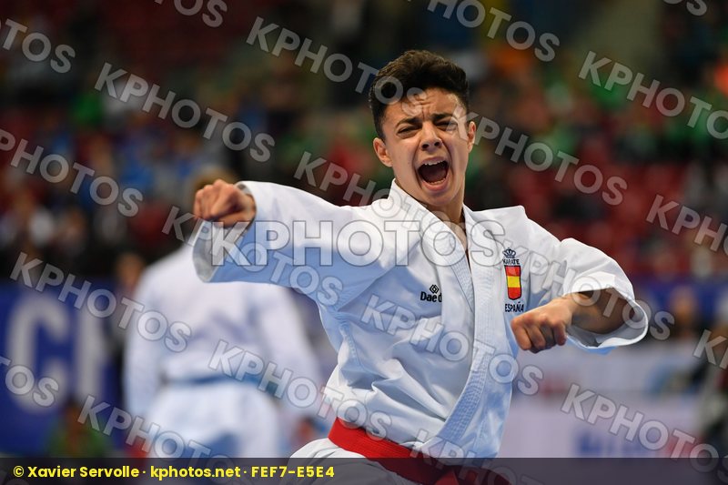 Cadet kata male, Manzana Diaz Alejandro, Spain