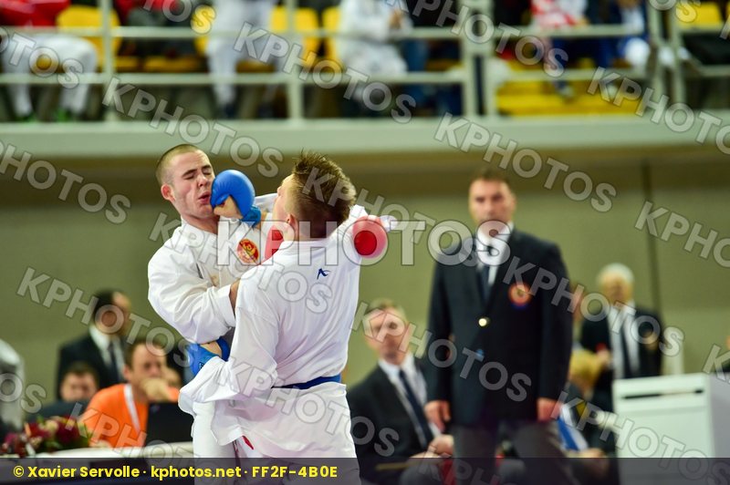 -68 Kg Erdos Martin Hodzic Mario Hungary Junior Kumite Kwon Male