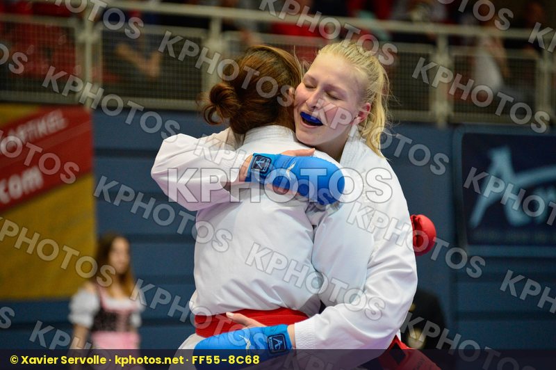 female kumite 68+ kg no uekusa ayumi kuusisto helena japan finla