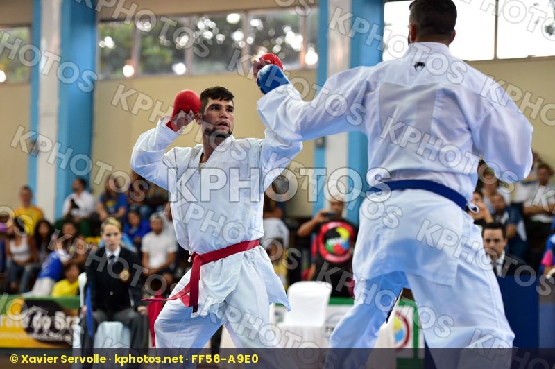 84+ Kg Barbosa Wellington Brazil Chile final kumite Male Rojas R