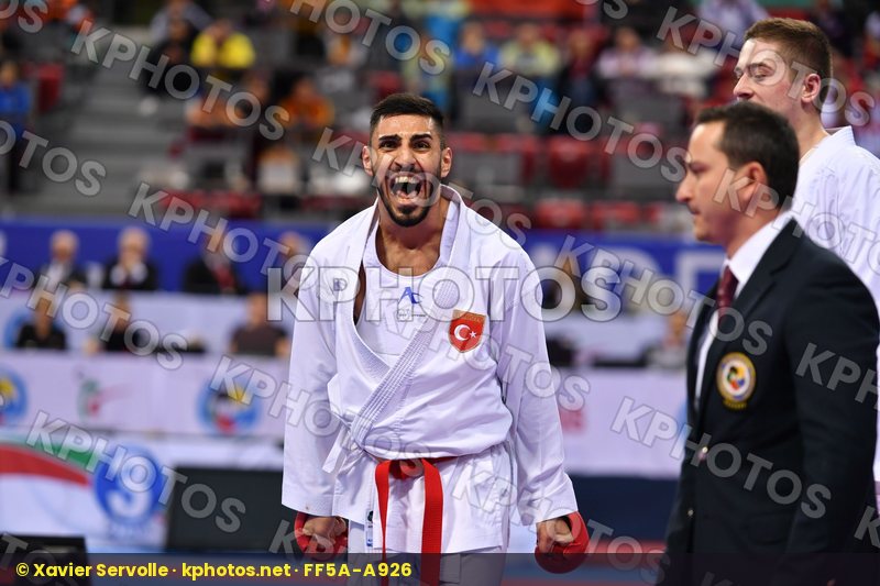 Belarus Turkey U21 kumite male 84+ kg Vodchyts Aliaksei Yamanogl