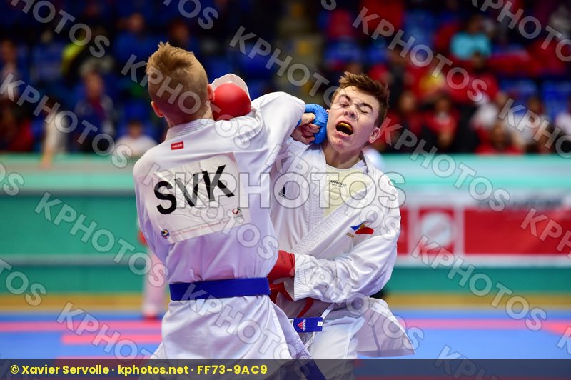 -68 Kg Fedor Martin france junior kumite male Reboulleau Clement