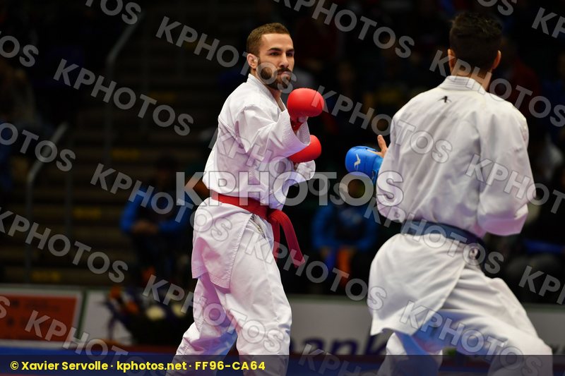 Ameknassi Abdessalam Gomez Matias Male kumite -60 kg Morocco Spa