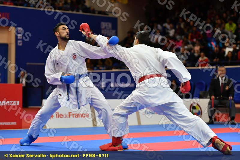 Croatia Italy Kvesic Andelo Male kumite 84+ kg Marino Simone
