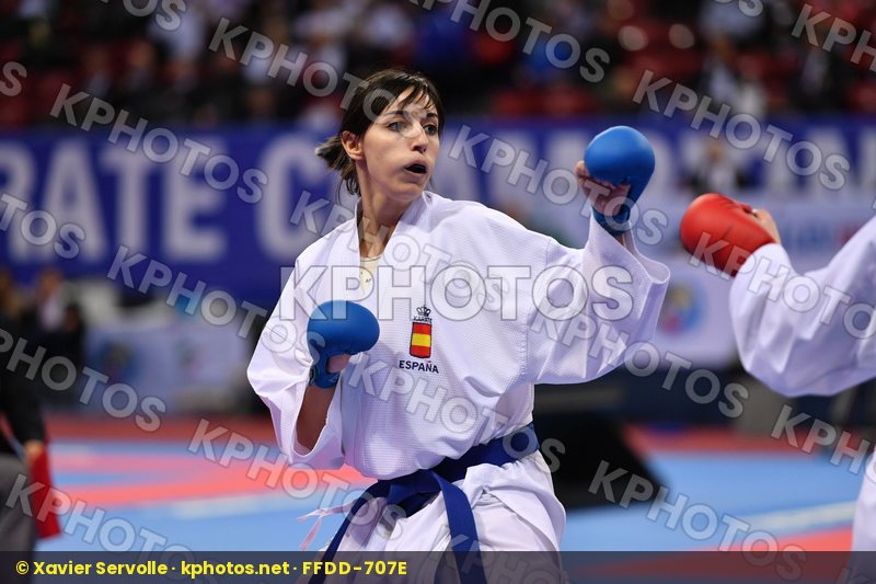 Espinosa lopez Maria Miastkovska Anastasiia Spain U21 kumite fem