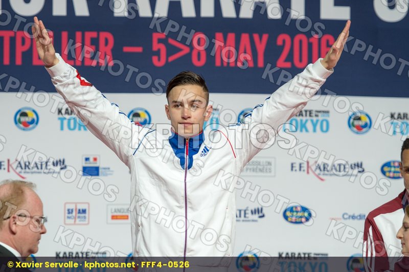 -67 Kg dacosta steven france kumite Male podium